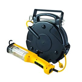 Alert Stamping 8150AQ Cord Reel Work Light, Yellow