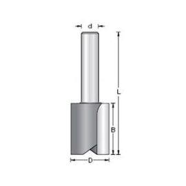 Amana Tool 45208 CNC Straight Plunge Router Bits - 1/4" (D) 3/4" (B)