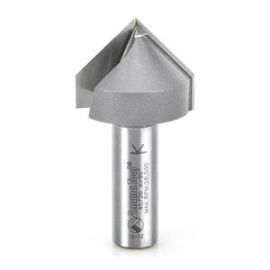 Amana 45726 90 Deg x 1-1/4 Dia CT  V Groove Router Bit