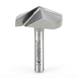 Amana 45764 110 Deg x 1-1/4 Dia CT V Groove Router Bit