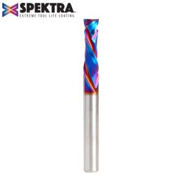 Amana 46170-K CNC Solid Carbide Spektra™ Extreme Tool Life Coated Compression Spiral 1/4 Dia x 7/8 x 1/4 Inch Shank