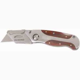 Bessey D-BKWH Wood Handle Folding Utility Knife