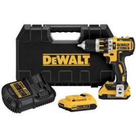 DeWalt DCD795D2 20V MAX* XR Lithium Ion Brushless Hammerdrill Kit (2.0 Ah)