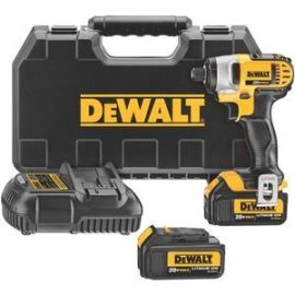 DeWalt DCF885L2 20V MAX Lithium Ion 1/4 in. Impact Driver Kit (3.0Ah)