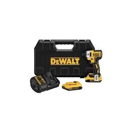 DeWalt DCF886D2 20V MAX* XR Li-Ion Cordless Brushless 1/4 in. Impact Driver Kit