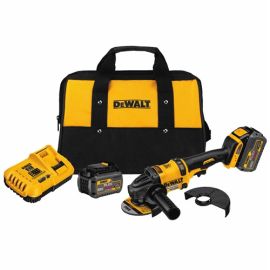 DeWalt DCG414T2 FlexVolt  60V Grinder with Kickback Brake - 4-1/2-6-in.