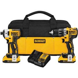 DeWalt DCK283D2 20V MAX XR Li-ion Brushless Compact Drill / Driver & Impact Driver Combo Kit