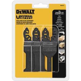 DeWalt DWA4215 Oscillating 3-Piece Power Saw Blade Set