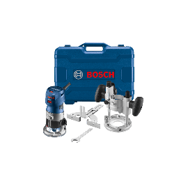 Bosch GKF125CEPK Colt 1.25 HP (Max) Variable-Speed Palm Router Combination Kit | Dynamite Tool