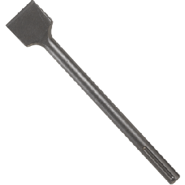 Bosch HS1815 2 In. x 12 In. Scraping Chisel Tool Round Hex/Spline Hammer Steel