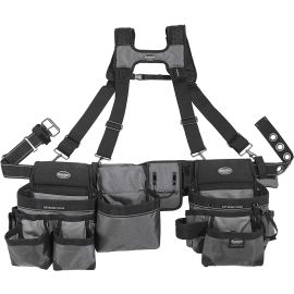 Bucket Boss 55135 Mullet Buster Tool Belt with Suspenders