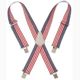 CLC 110USA USA Print Heavy Duty Elastic Suspenders - Custom LeatherCraft