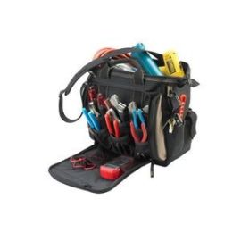 CLC 1537 13 in. Softside Multi-Compartment Tool Bag | Dynamite Tool