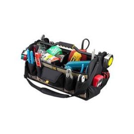 CLC 1579 27 Pocket 20 in Open Top Softside Tool Bag - Custom Leathercraft