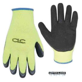 CLC 2339X Hi-Viz Lime Cold Weather Latex Gripper - Extra Large