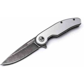 Crescent CPK325A 3-1/4 Inch Drop Point Aluminum Handle Pocket Knife 