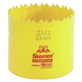 Starrett FCH0212-G HSS Deep Cut Hole Saw 2-1/2" (64MM)