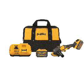 Dewalt DCG418X2 FLEXVOLT® 60V MAX* Brushless 4-1/2 - 6 in. Grinder w/ Kickback Brake Kit