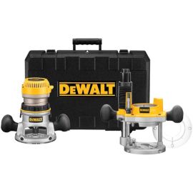 DeWalt DW616PK 1-3/4 HP (maximum motor HP) Fixed Base / Plunge Router Combo Kit | Dynamite Tool