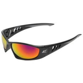 Edge SBAP119 Black Aqua Precision Red Mirror Lens Baretti Safety Glasses