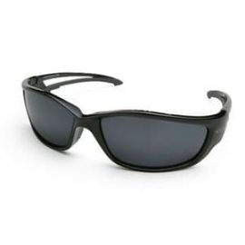 Edge SK-XL117 Black Silver Mirror Lens Kazbek XL Safety Glasses