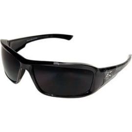 Edge XB116-S Brazeau Safety Glasses, Black Skull Series with Smoke Lens