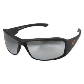 Edge XB137 Brazeau Torque - Matte Black Frame with Silver Mirror Lens and Red E Logo