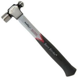 Estwing MRF16BP 16 oz. Sure Strike Ball Peen Hammer Fiberglass Handle