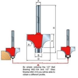 Freud 36-108 Beading Bits