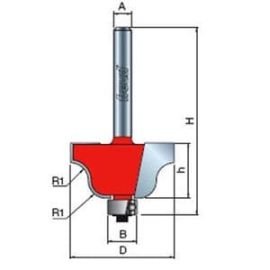 Freud 38-100 Decorative Edge Bits