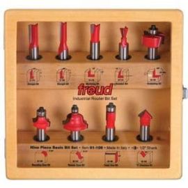 Freud 88-100 Nine Piece Basic Bit Set