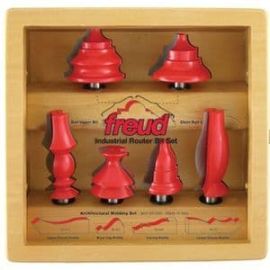 Freud 93-200 Six Piece Architectural Molding Bit Set