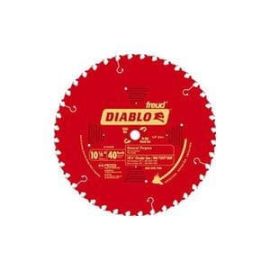 D1040W Diablo 10-1/4-Inch 40 Tooth ATB General Purpose Saw Blade