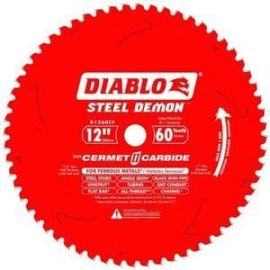 Freud D1260CF Steel Demon 12 in. 60 TPI Cermet Ferrous Saw Blade