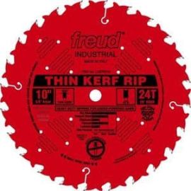 Freud LU87R010, 10" Industrial Coated Thin Kerf Rip Saw Blades.