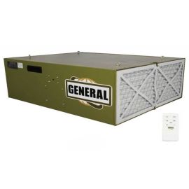 General International 10-1000-M1 "SMART" 1076 CFM Smart Technology Air Filtration  w/Auto Mode