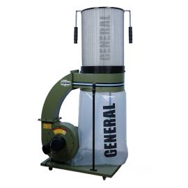 General International 10-110CF-M1 1-1/2 HP Dust Collector