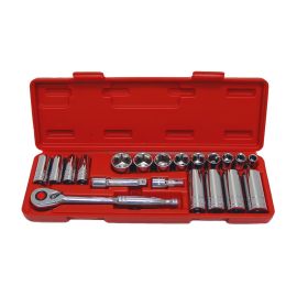 Grip 73120  21 Pc 3/8" Pro Socket Set MM - 12/6