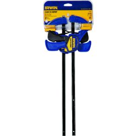 Irwin 1964745 Quick Grip 2PK 12 Inch Mini Bar Clamp - 2-pk