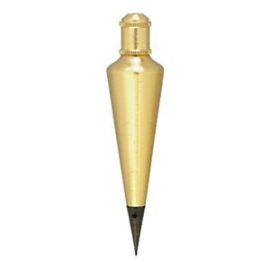 Johnson Level 132 32 oz Brass Plumb Bob