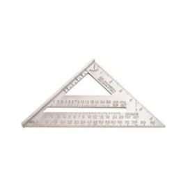 Johnson Level RAS-1B 7" Johnny Square Professional Aluminum Rafter Square