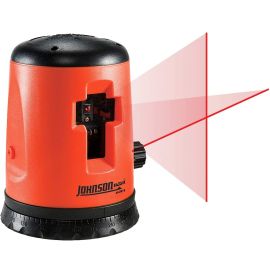 Johnson 40-0921 Self-Leveling Cross-line Laser Level