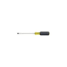 Klein 602-10 Screwdriver, Cushn-Grip, HD Round-Shank Keystone, 3/8"x10"