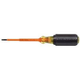 Klein 612-4-INS Insulated 1/8-inch Slotted Screwdriver