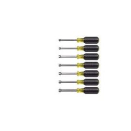 Klein 65160 Nut Driver Set, 7-Pc. Metric, Cushion-Grip