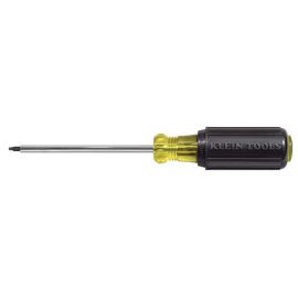 Klein 661 1 Square-Recess Tip Screwdriver 4 inch Round-Shank