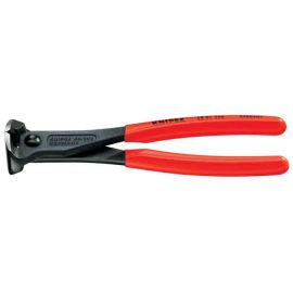 Knipex 6801200  End Cutting Nipper Black Atramentized Plastic Coated 8 In