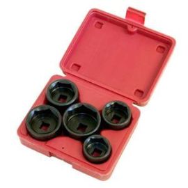 Lisle 13300 5 Pc. Low Profile Filter Socket Set