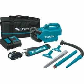 Makita XLC07SY1 18V LXT® Li-Ion Compact Handheld Canister Vacuum Kit (1.5Ah)