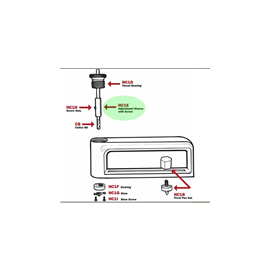 Malco HC1E Adjustment Sleeve with Screw